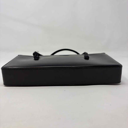 Pre-Owned Prada Black Patent Designer Handbag