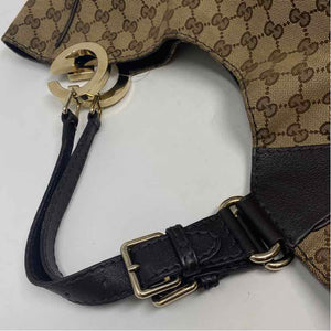 Pre-Owned Gucci Monogram Canvas Designer Handbag