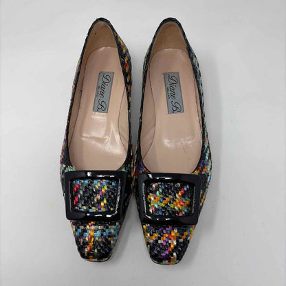 Pre-Owned Shoe Size 6.5 Diane B Tweed Flats