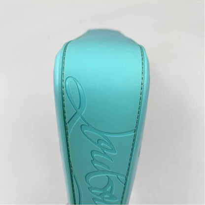 Pre-Owned Christian Louboutin Turqouise Leather Designer Handbag