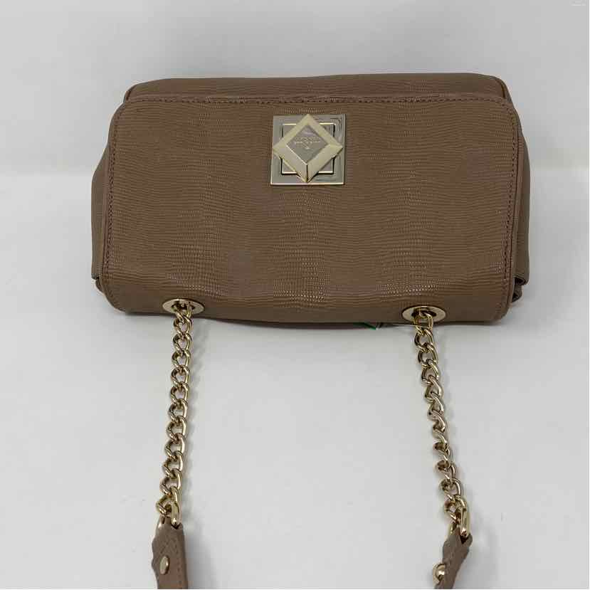 Pre-Owned Kate Spade Taupe Leather Handbag