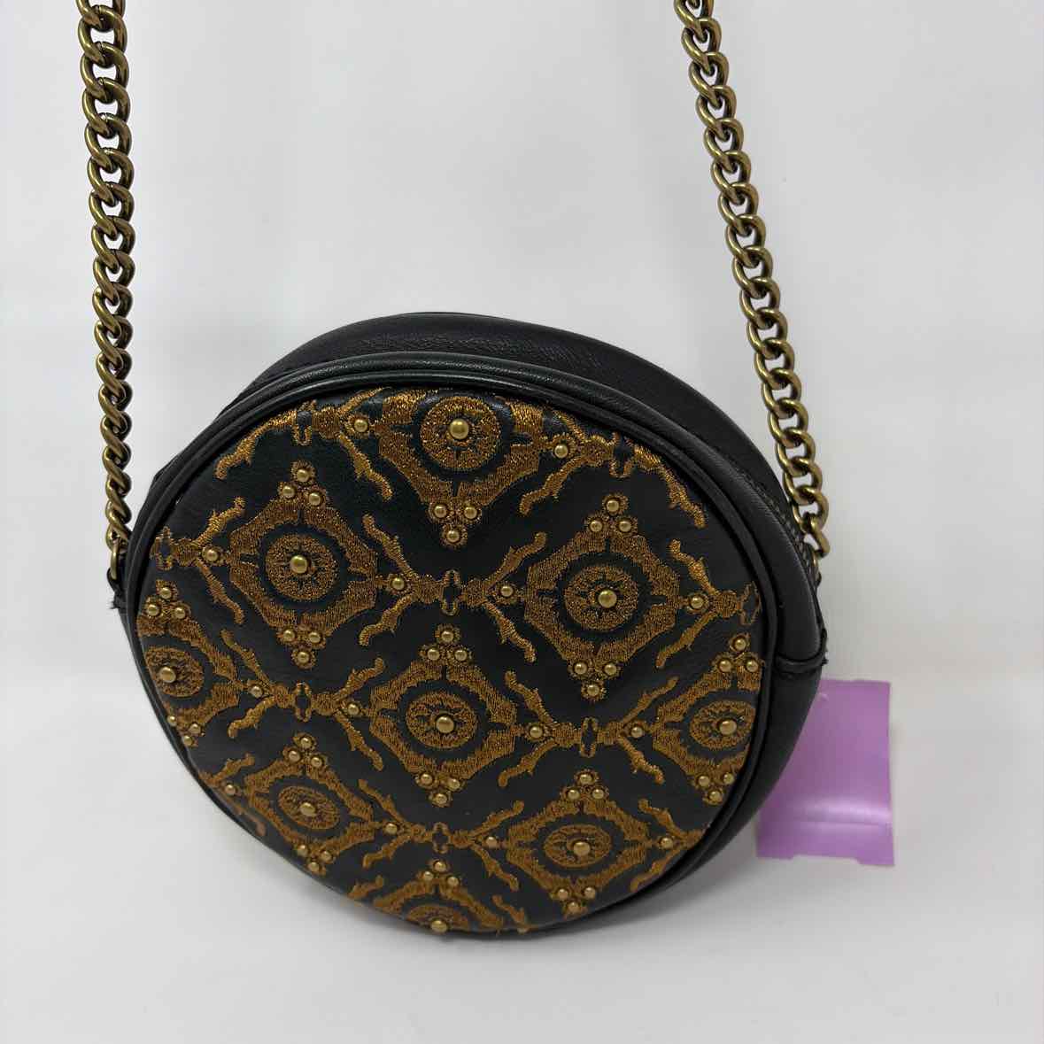 Pre-Owned Isabella Fiore Black Leather Handbag