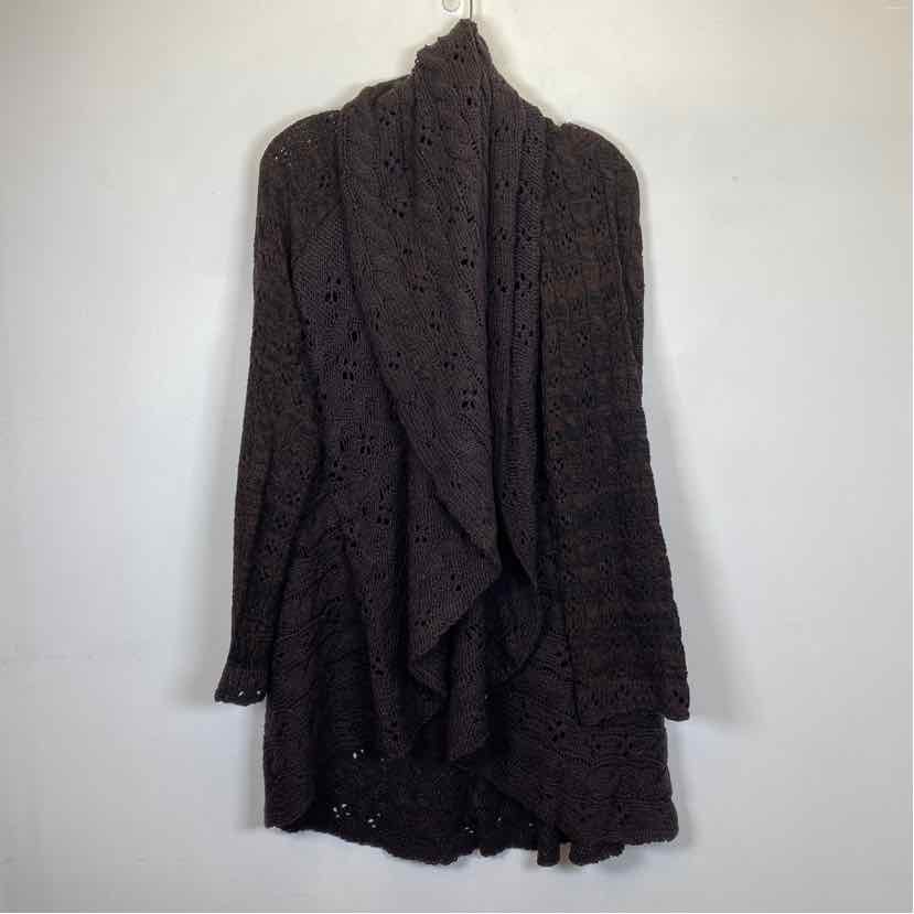 Pre-Owned Size XL Curio Brown Cardigan
