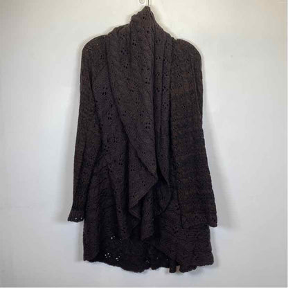 Pre-Owned Size XL Curio Brown Cardigan