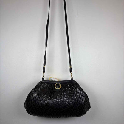 Pre-Owned Whiting & Davis Black Metal Handbag