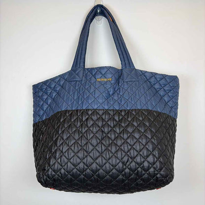 Pre-Owned MZ Wallace Black/Navy Nylon Handbag
