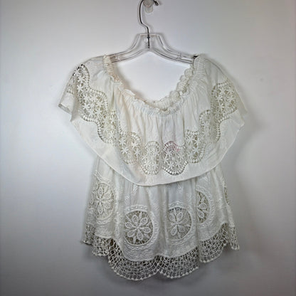 Pre-Owned Size M BCBG Maxazria White Top