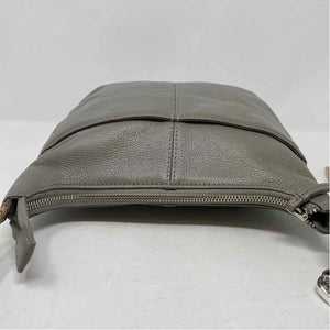 Pre-Owned Brighton Grey Leather Handbag