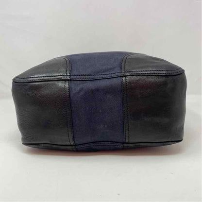 Pre-Owned Prada Black Denim Designer Handbag