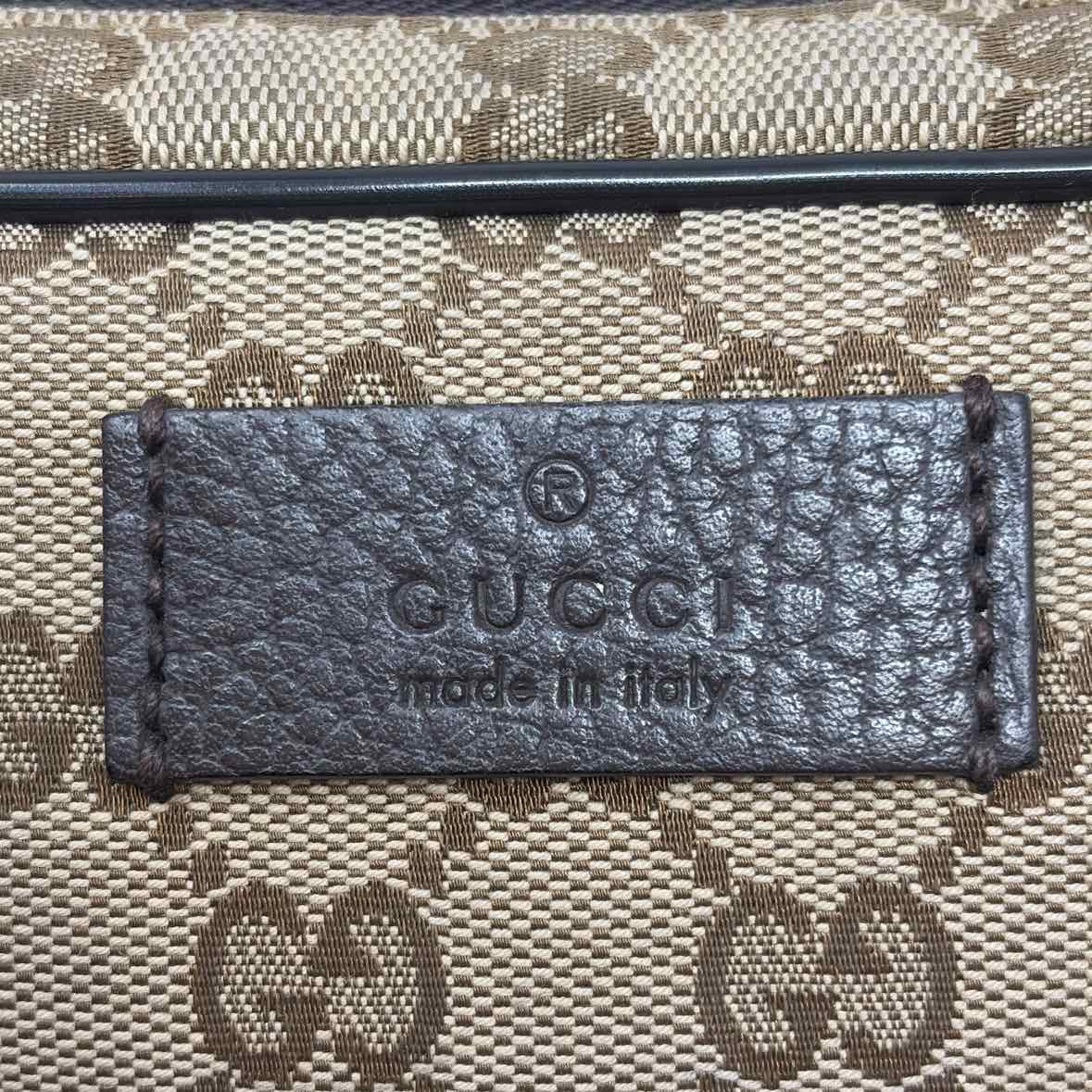 Pre-Owned Gucci Monogram Canvas Designer Handbag