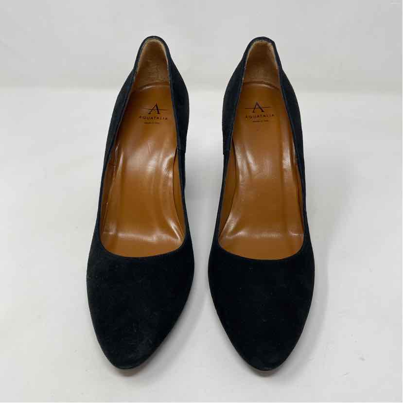 Pre-Owned Shoe Size 7.5 Aquatalia Black Heels