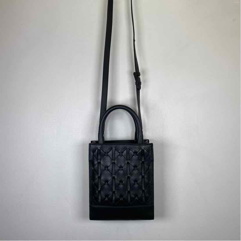 Pre-Owned Serapian Black Leather Handbag