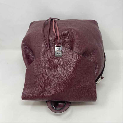 Pre-Owned Rebecca Minkoff Burgundy Leather Handbag