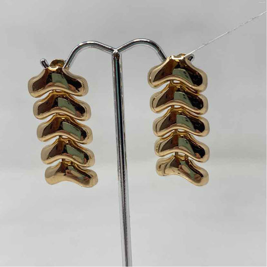 Gold Metal Earrings