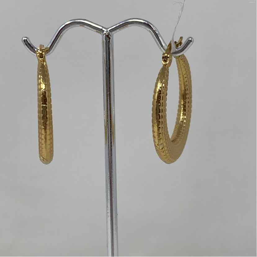Gold Metal Earrings