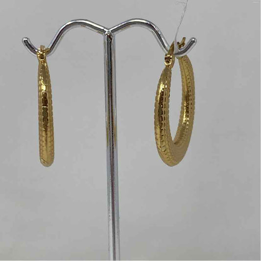 Gold Metal Earrings