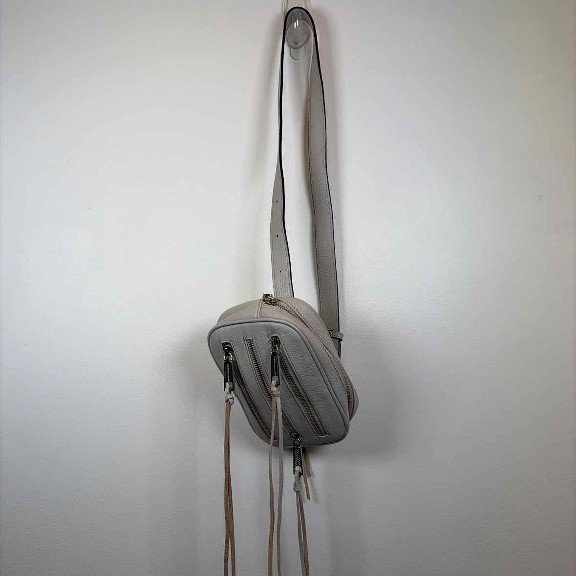 Pre-Owned Rebecca Minkoff Taupe Leather Handbag
