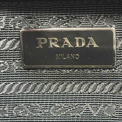 Pre-Owned Prada Black Nylon Designer Handbag