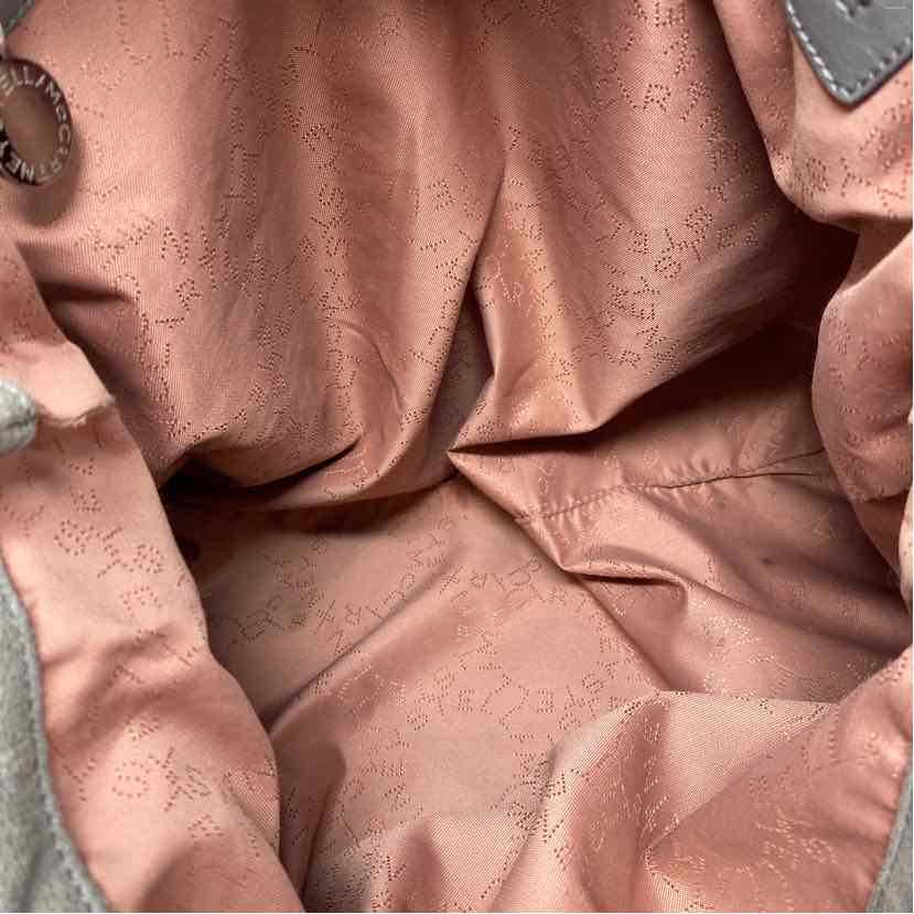 Pre-Owned Stella McCartney Grey Fabric Designer Handbag