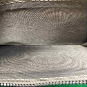 Pre-Owned Bottega Veneta Green Leather Designer Wallet