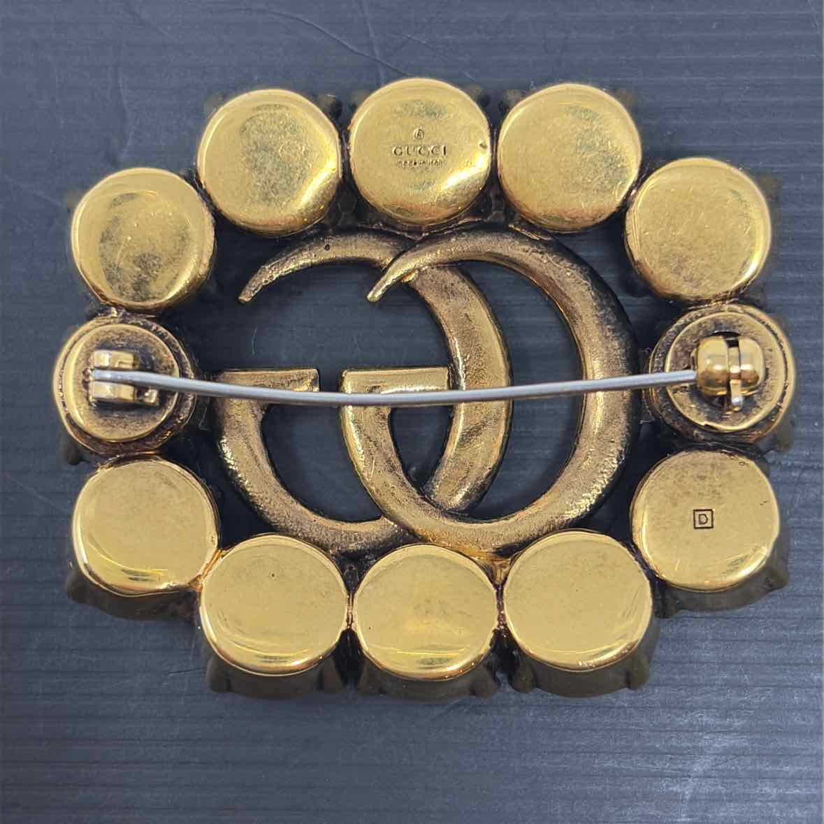 Pre-Owned Gucci Gold Metal Designer Jewelry