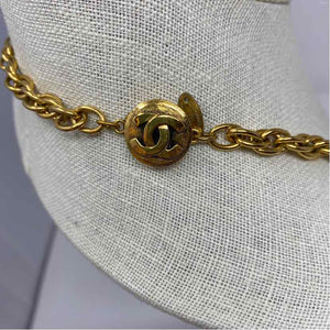 Pre-Owned Chanel Gold Metal Designer Jewelry