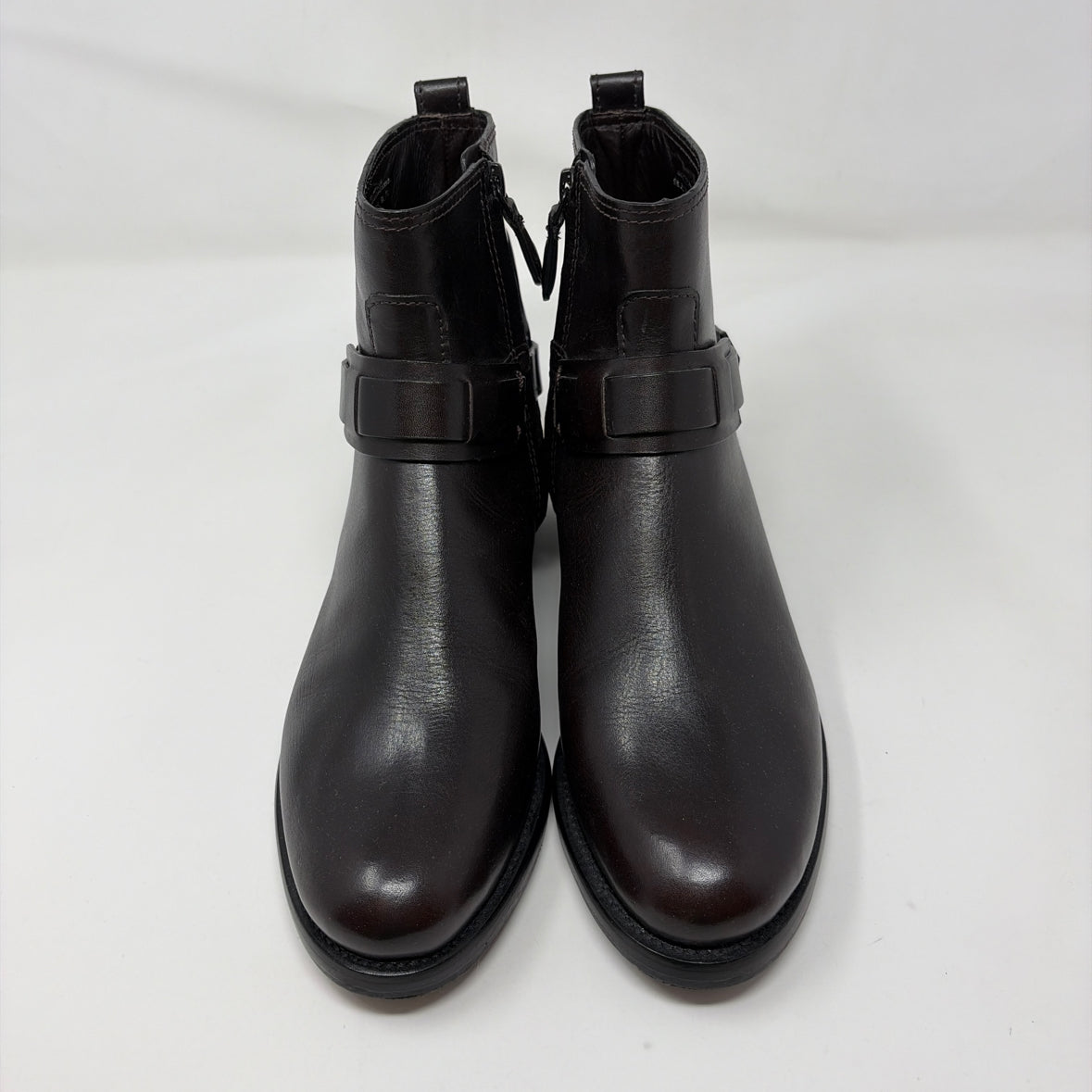 Pre-Owned Shoe Size 7 Tory Burch Brown Booties