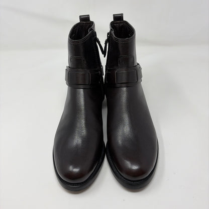 Pre-Owned Shoe Size 7 Tory Burch Brown Booties