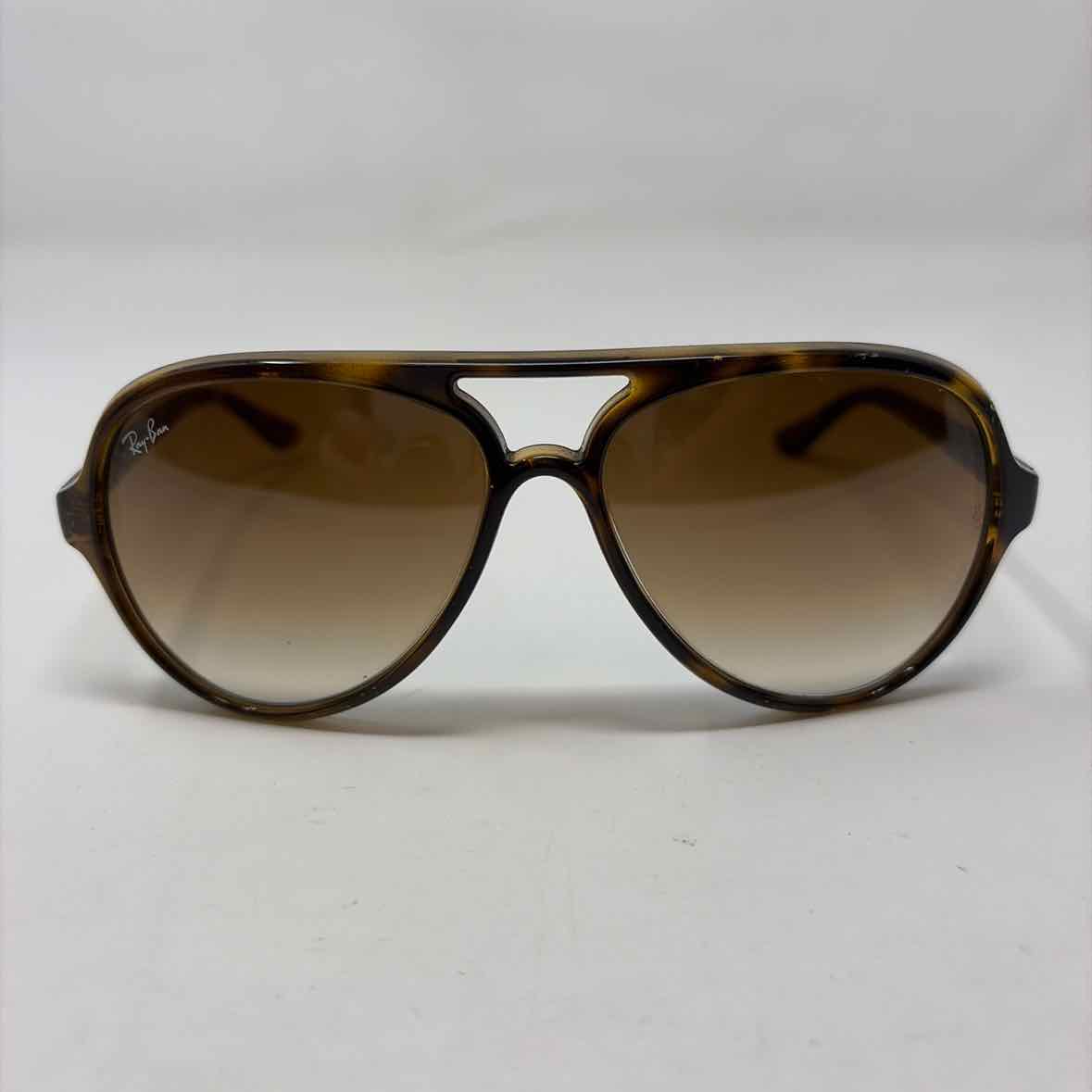 Pre-Owned Rayban Brown Acrylic Sunglasses