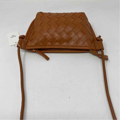 Cognac faux leather Handbag