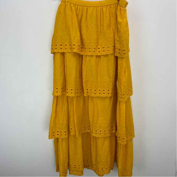 Pre-Owned Size XL House Of Harlow Yellow Skirt