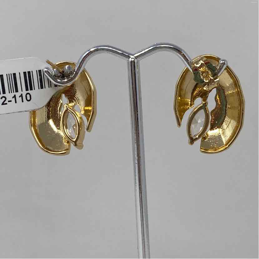 Gold Metal Earrings