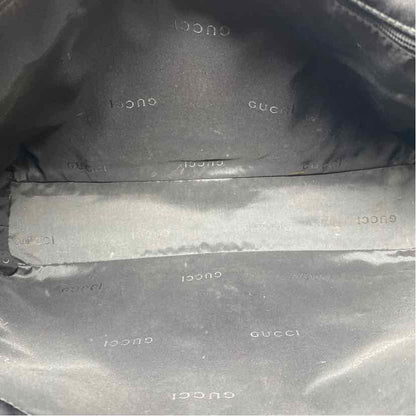 Pre-Owned Gucci Black Nylon Designer Handbag