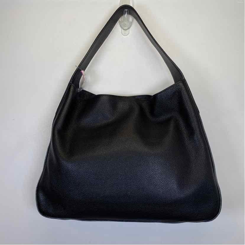 Pre-Owned Prada Black Leather Designer Handbag