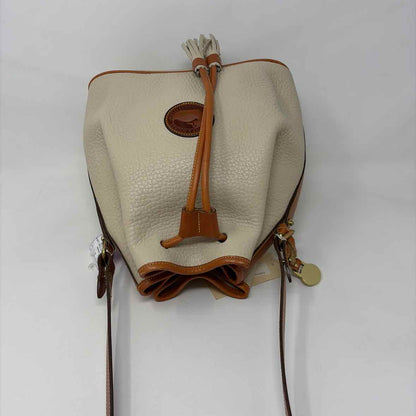 Pre-Owned Dooney & Bourke Cream Leather Handbag
