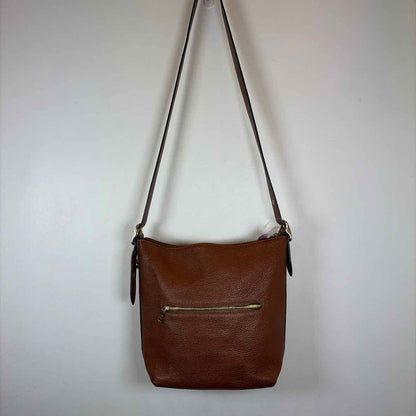 Pre-Owned Coach Cognac Leather Handbag