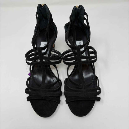 Pre-Owned Jimmy Choo Black Suede Shoe Size 7.5 Designer Shoes