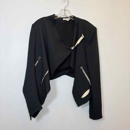 Pre-Owned Size 10/L Helmut Lang Black Jacket
