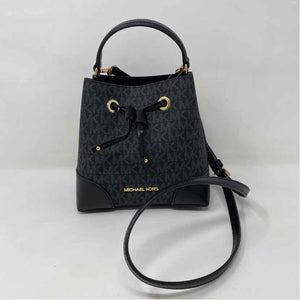 Pre-Owned MICHAEL by Michael Kors Black Canvas Handbag