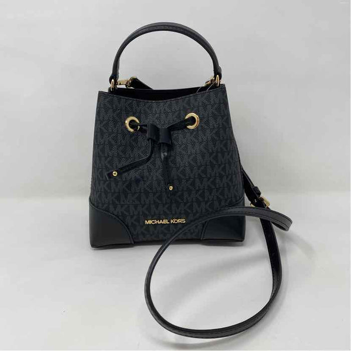 Pre-Owned MICHAEL by Michael Kors Black Canvas Handbag