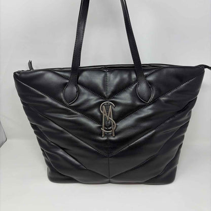 Pre-Owned Steve Madden Black Pleather Handbag
