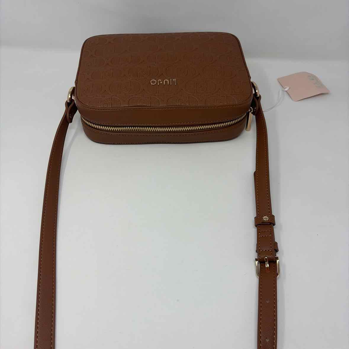 Pre-Owned Liu Jo Cognac Leather Handbag