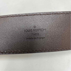 Pre-Owned Louis Vuitton Damier Eben Canvas Designer Belt