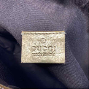 Pre-Owned Gucci Gold Nylon Designer Handbag
