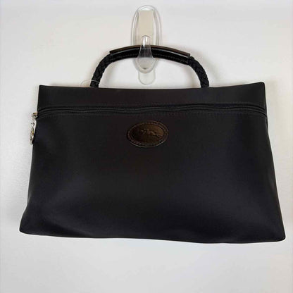 Pre-Owned Longchamp Black Nylon Handbag