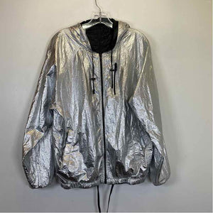 Pre-Owned Size L Boutique Silver Jacket