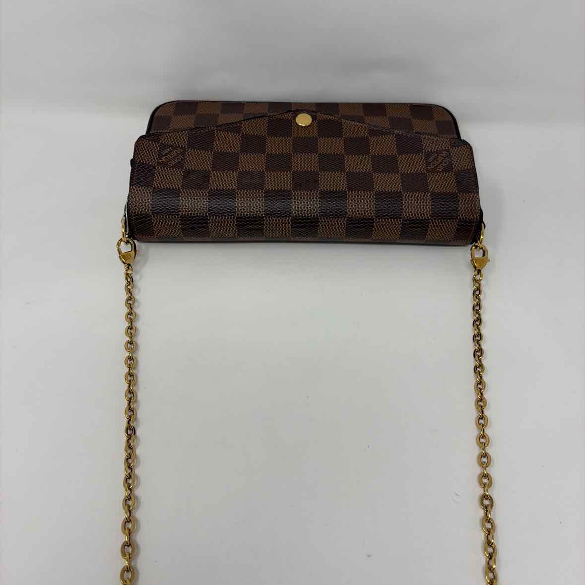Pre-Owned Louis Vuitton Damier Eben Canvas Designer Handbag