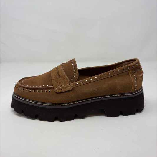 Pre-Owned Shoe Size 8.5 Donald J Pliner Brown Loafer