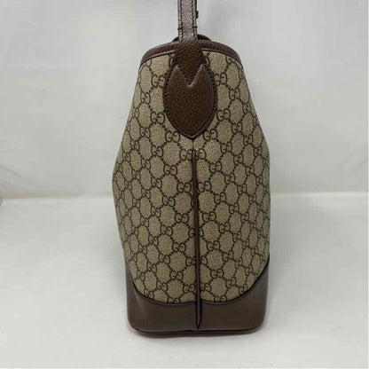 Pre-Owned Gucci Monogram Canvas Designer Handbag