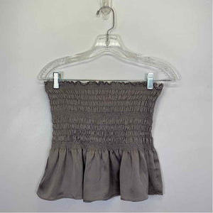 Pre-Owned Size S She & Sky Pewter Top